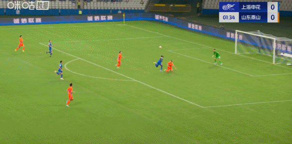 中超半场:汪海健角球破门,卡扎伊双响,申花暂2-2泰山