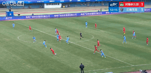 姆布拉屡失单刀&破门,河南2比1迎两连胜!玉昆后卫送礼+前锋乌龙!